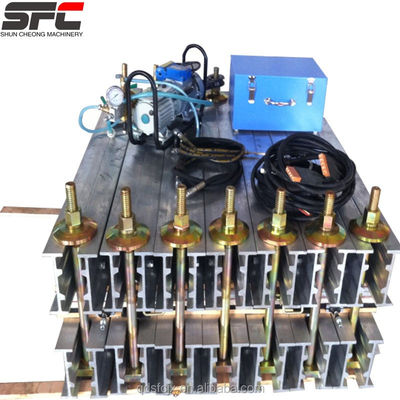 kwaliteit  Pillar Type Press Vulcanizing Rubber Conveyor Belts Splicing Press fabriek